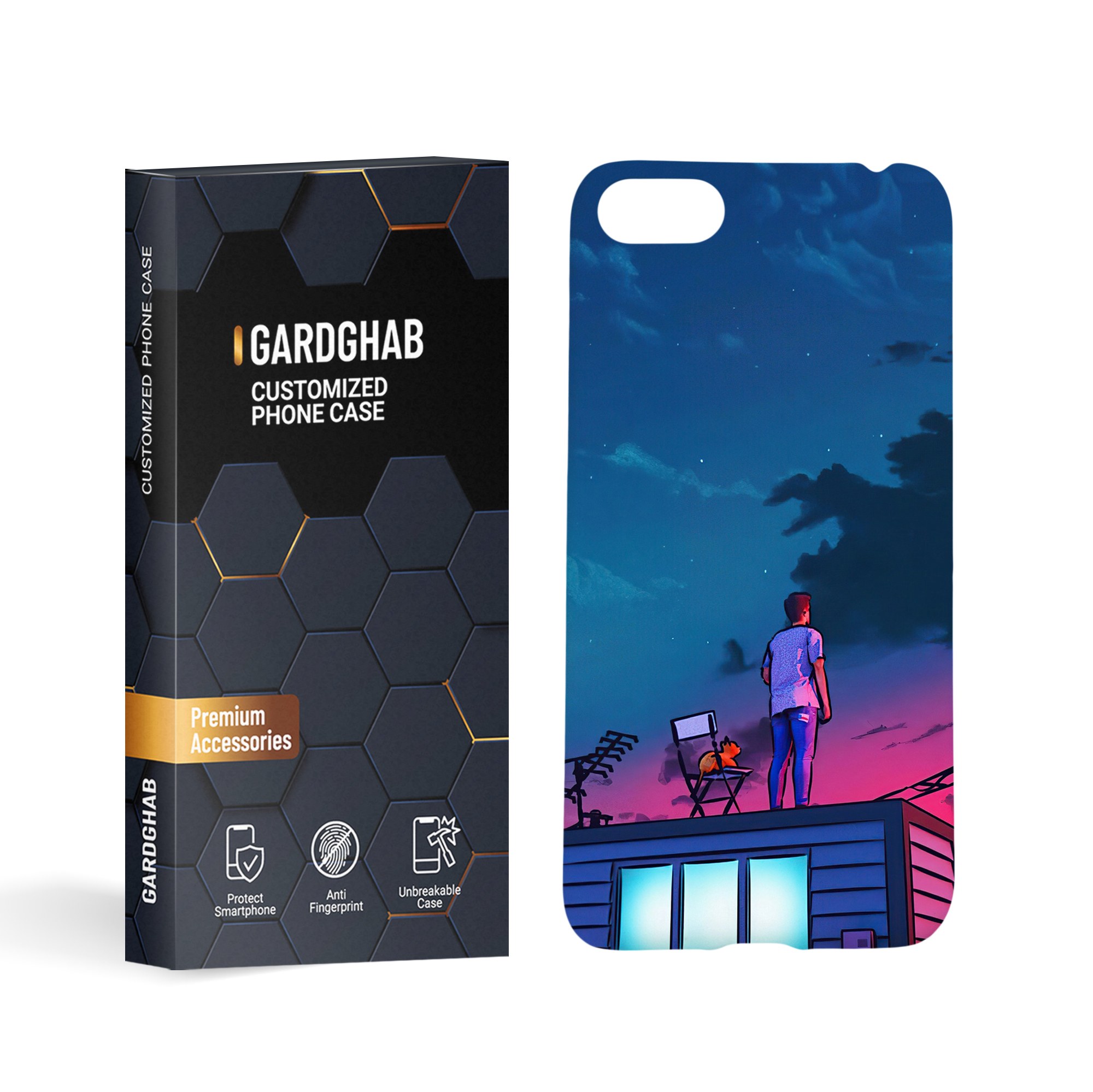 گارد قاب کاور فانتزی مدل g9109 مناسب برای گوشی موبایل هوآویy5 2018