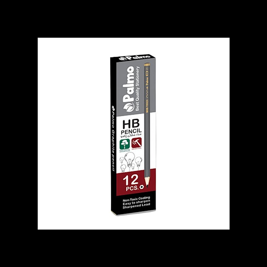 مداد مشکی پالمو قراص 12جینی