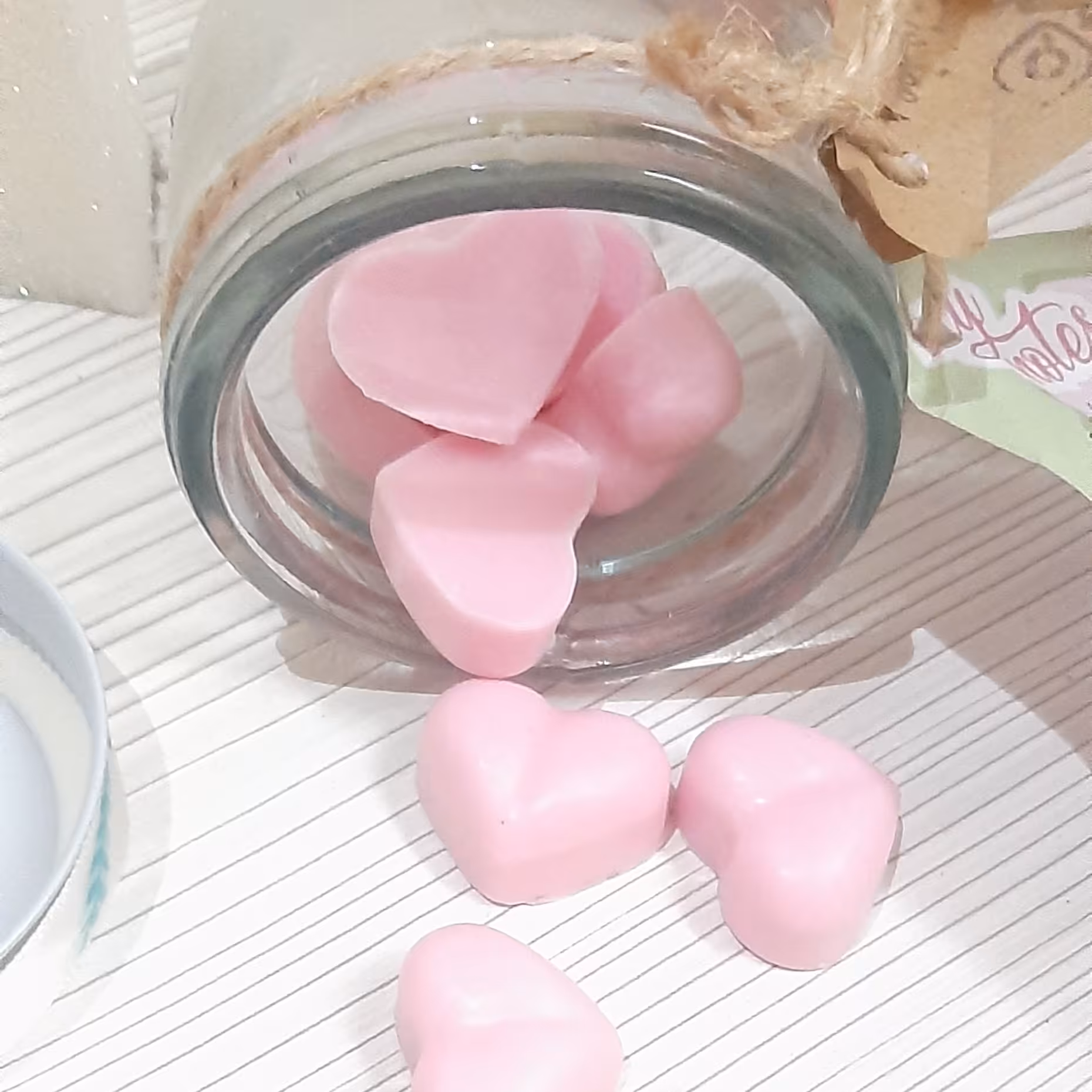 صابون قلبی کوچک، نرم کننده،معطر، قابل سفارش در رنگ های مختلف