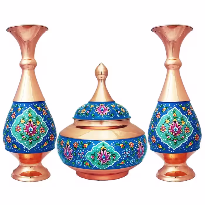ست گلدان و شکلات خوری مدل پرداز