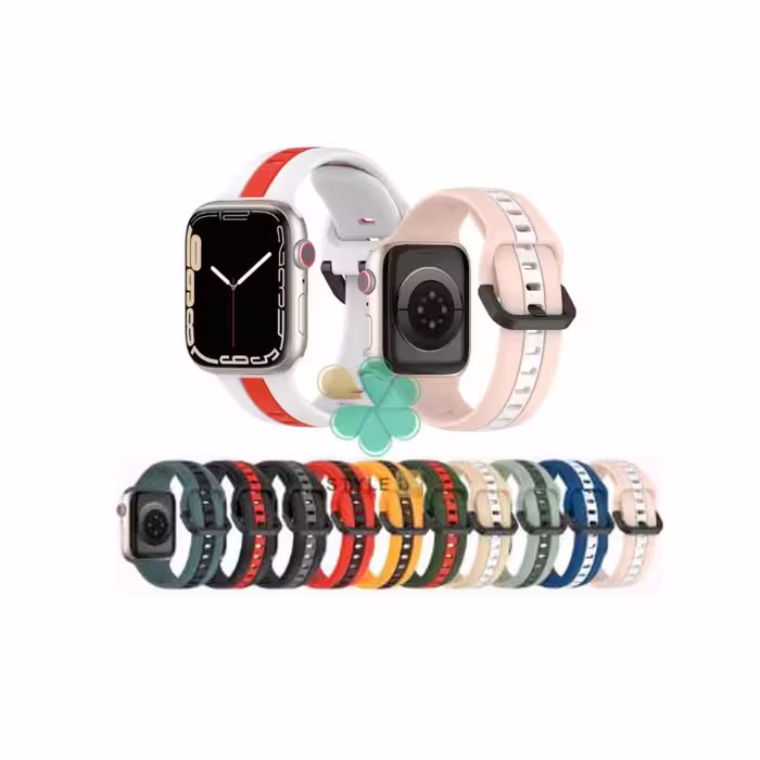 بند ساعت سیلیکونی Tutone مناسب Apple Watch 42/44mm