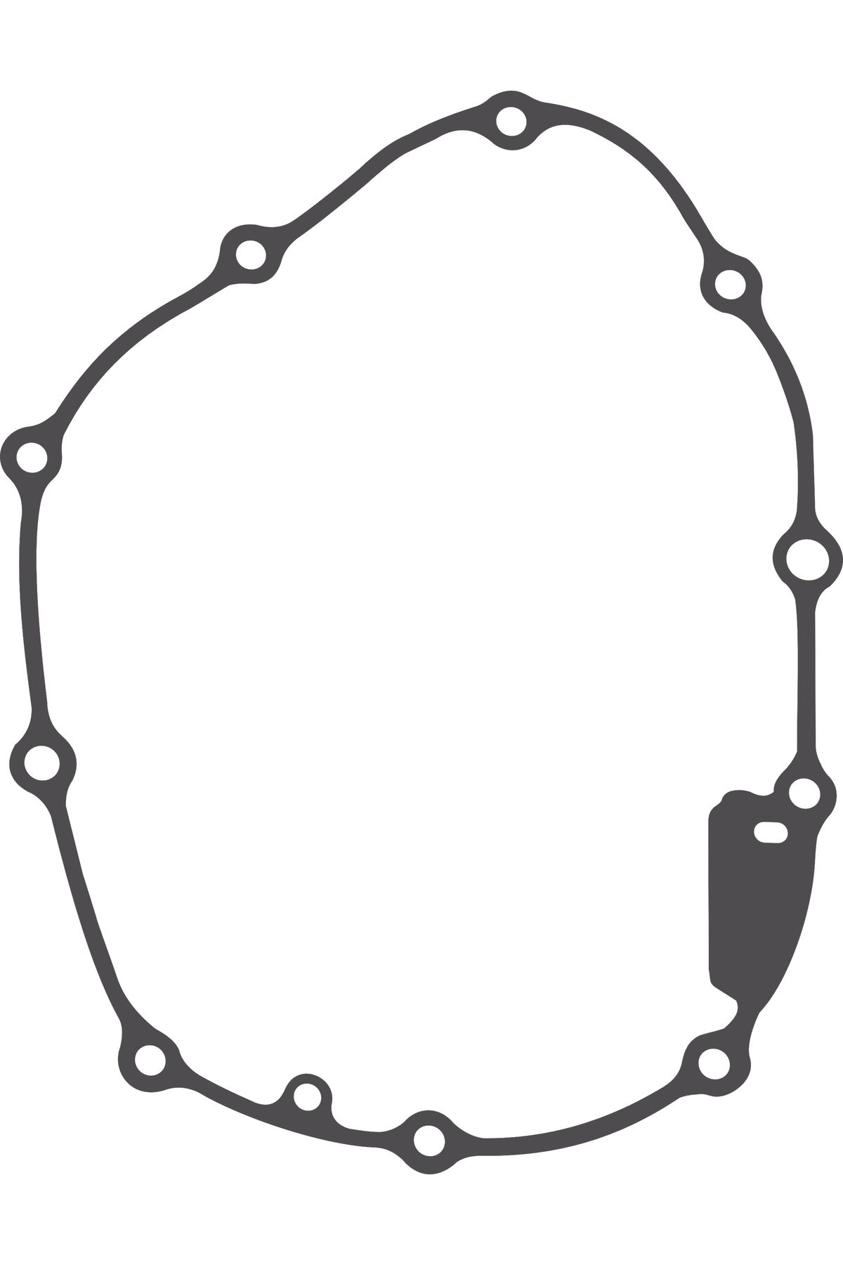 واشر موتورسیکلت CBR 125 CLUTCH COVER GASKET 2004 2017 Honda
