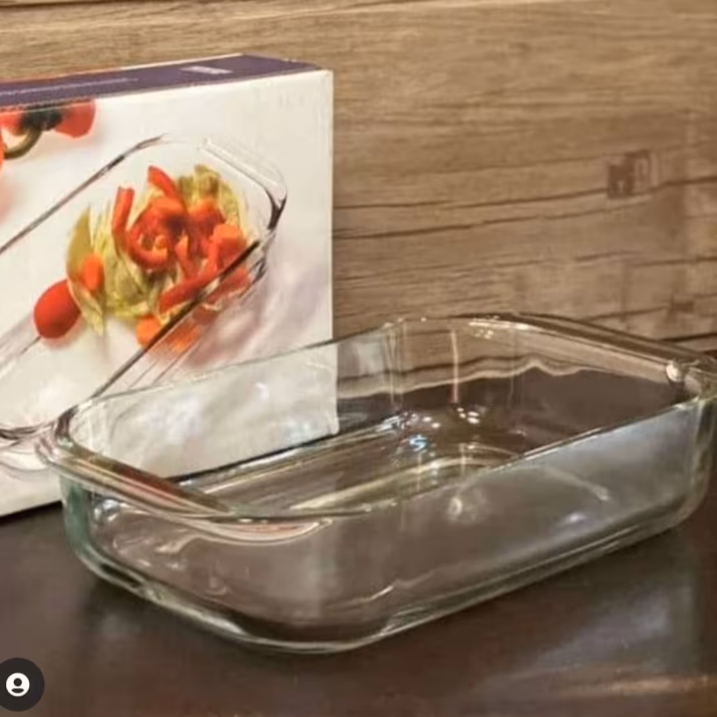 تابه بلور مستطیل 