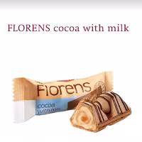 شکلات خارجی فلورنس ABK  اکراین با طعم کاکائو و شیر FLORENCE 