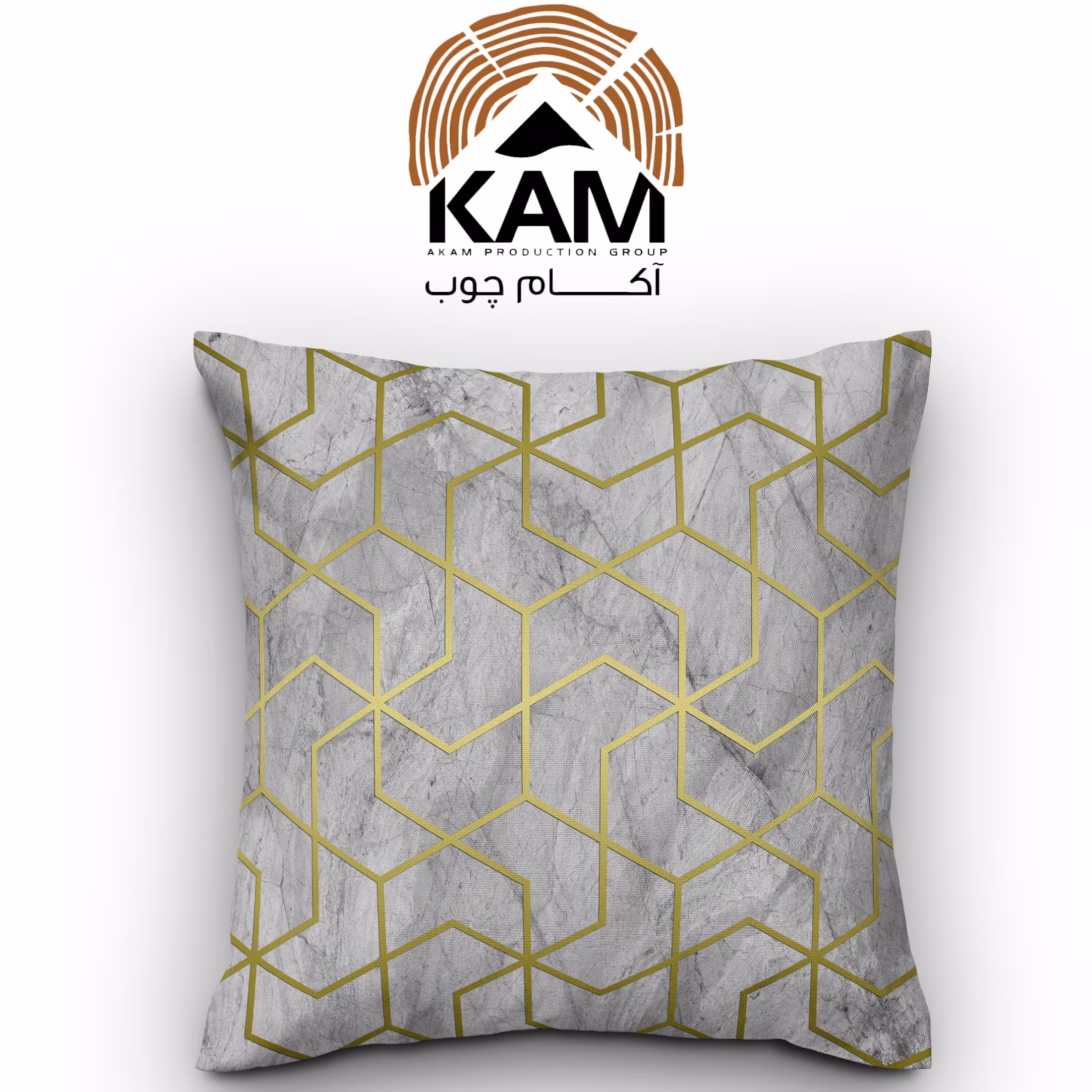 کوسن آکام چوب مدل AK89 (سایز بزرگ 45x45)