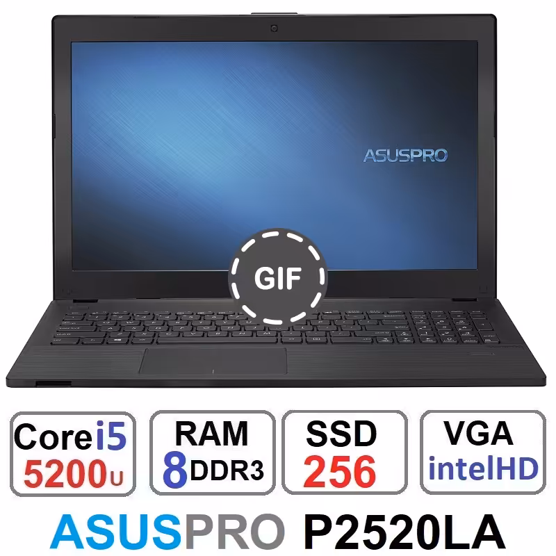 لپ تاپ ایسوس ASUS Pro P2520LA Core i5 5200u رم8