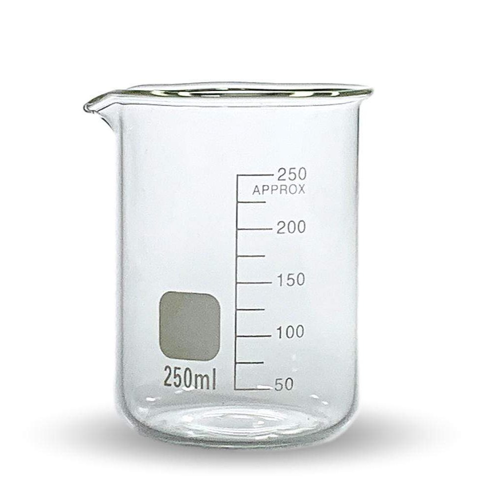 بشر 250 سی سی شیشه ای پیرکس آزمایشگاهی 