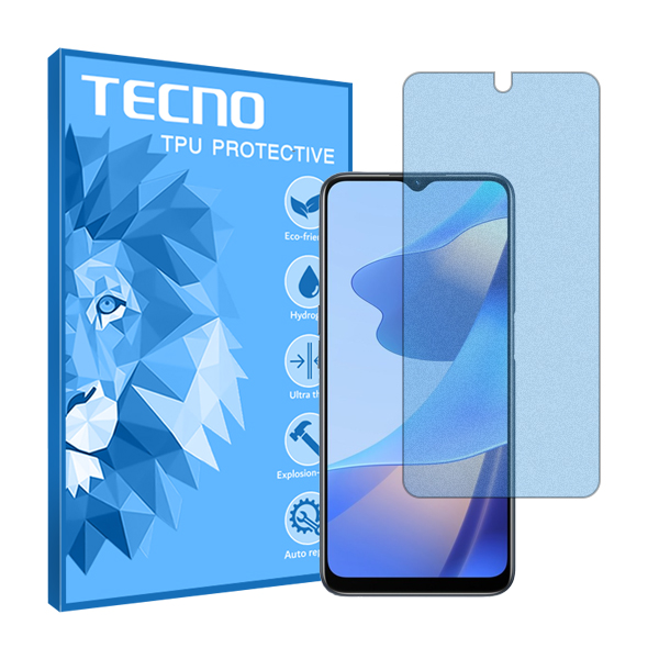 گلس اوپو A54s مدل هیدروژلی مات آنتی بلو برند تکنو کد S