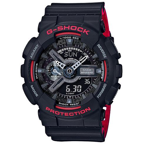 ساعت مچی عقربه ای مردانه کاسیو جی شاک مدل GA-110HR-1A