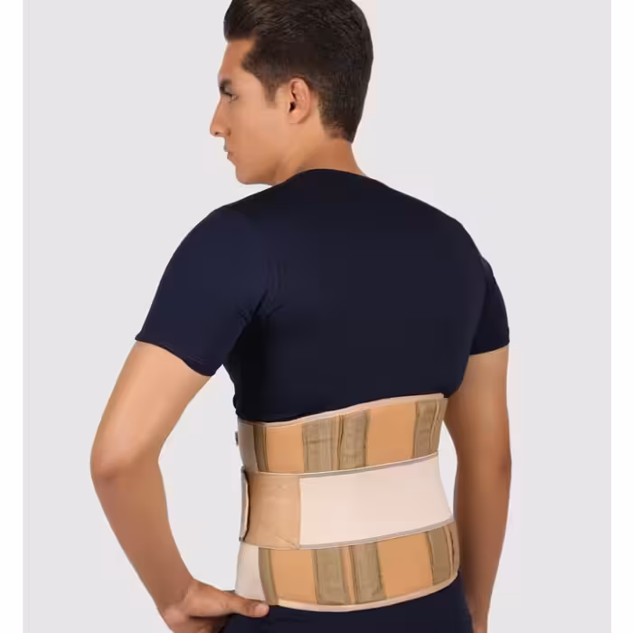 کمربند طبی سخت آتل دار  پلی آمید طب پوش مناسب برای دیسک کمر
