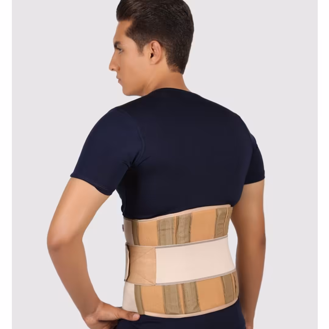 کمربند طبی سخت آتل دار  پلی آمید طب پوش مناسب برای دیسک کمر
