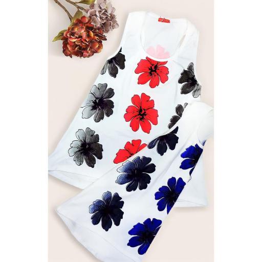 تونیک حلقه ای گلدار زنانه
