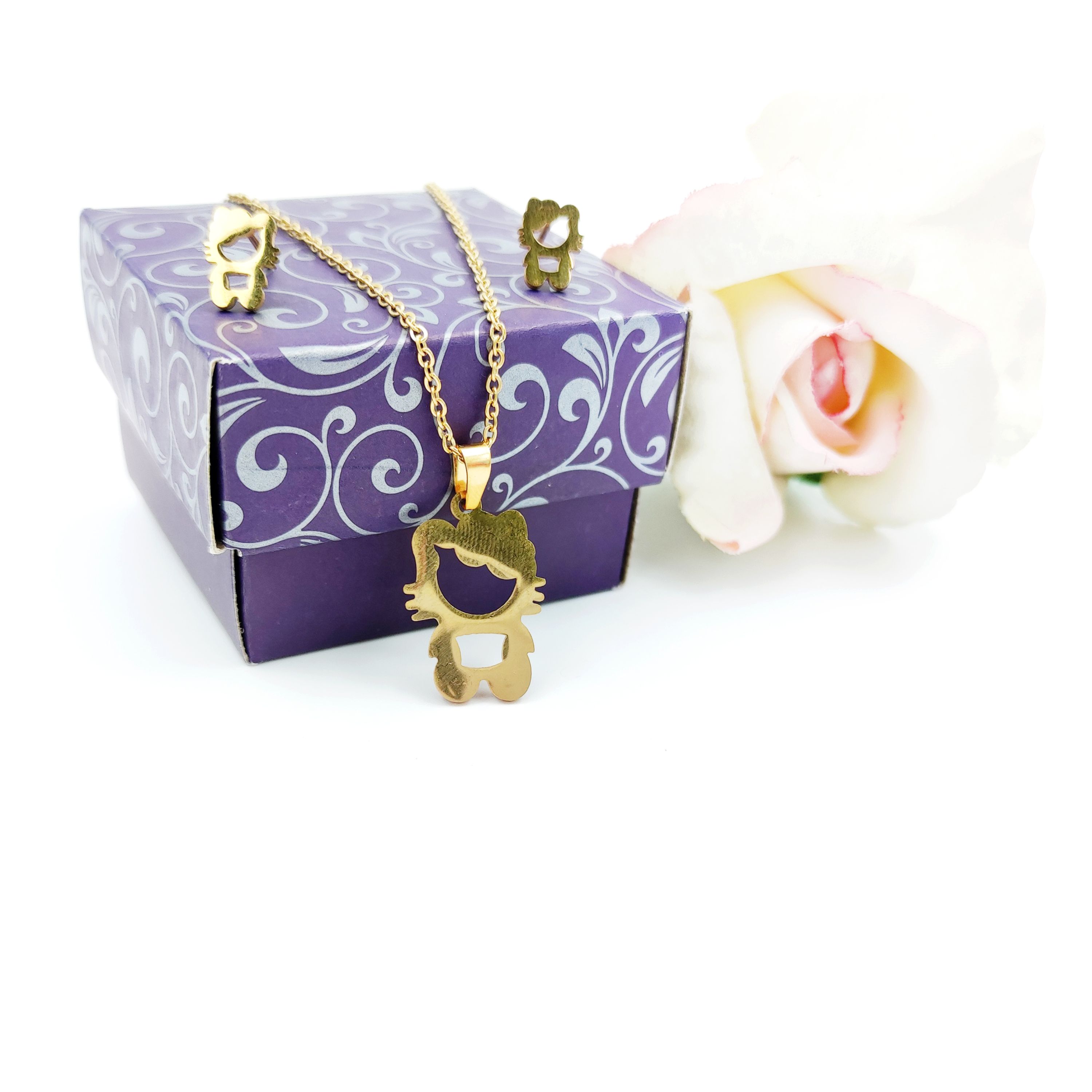 نیم ست زنانه مدل گربه کیتی 3