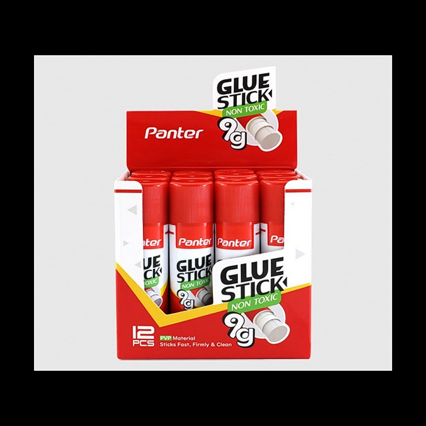 چسب ماتیکی GS418 پنتر 9 گرم یک بسته ی 12 عددی