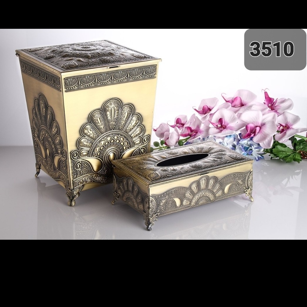 سطل و دستمال آنتیک سلینا