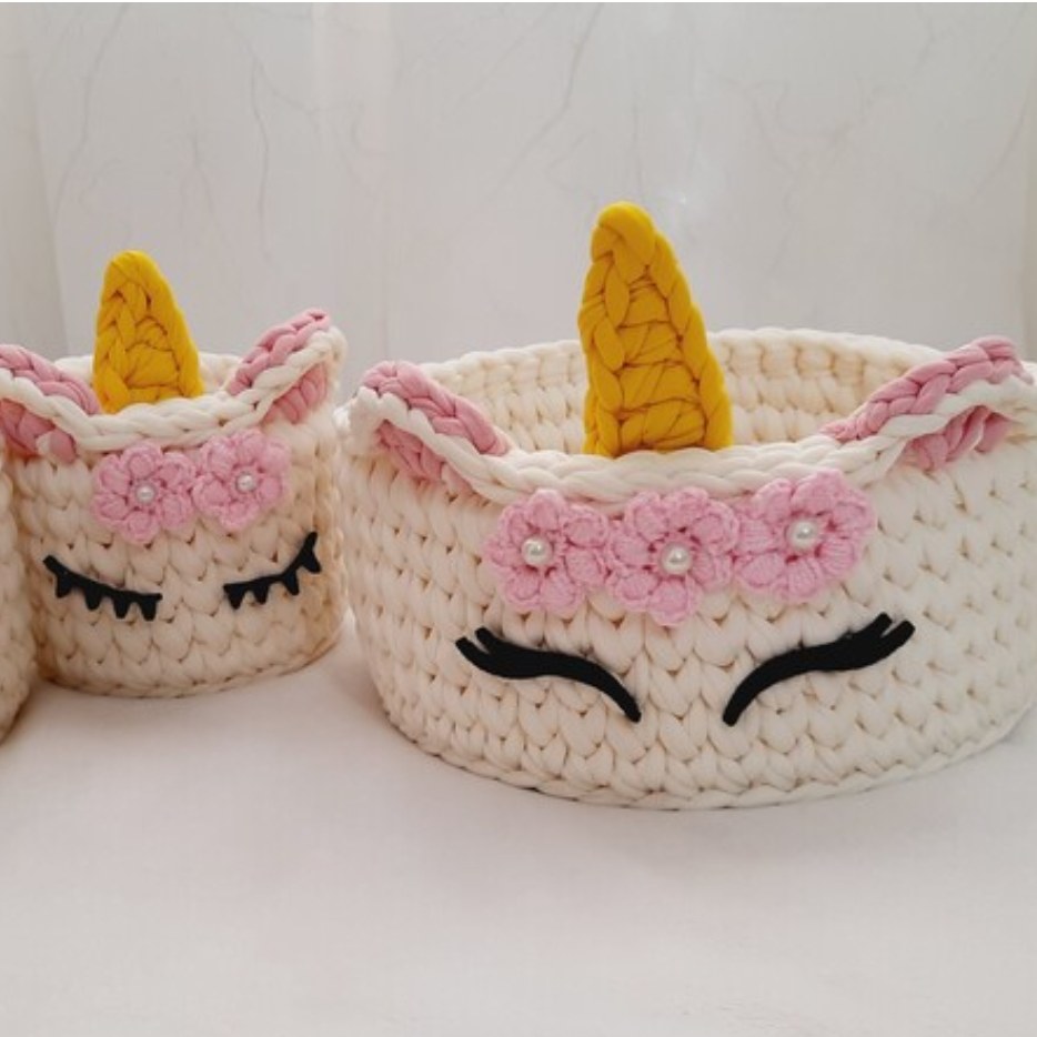 سبد تریکو دخترانه