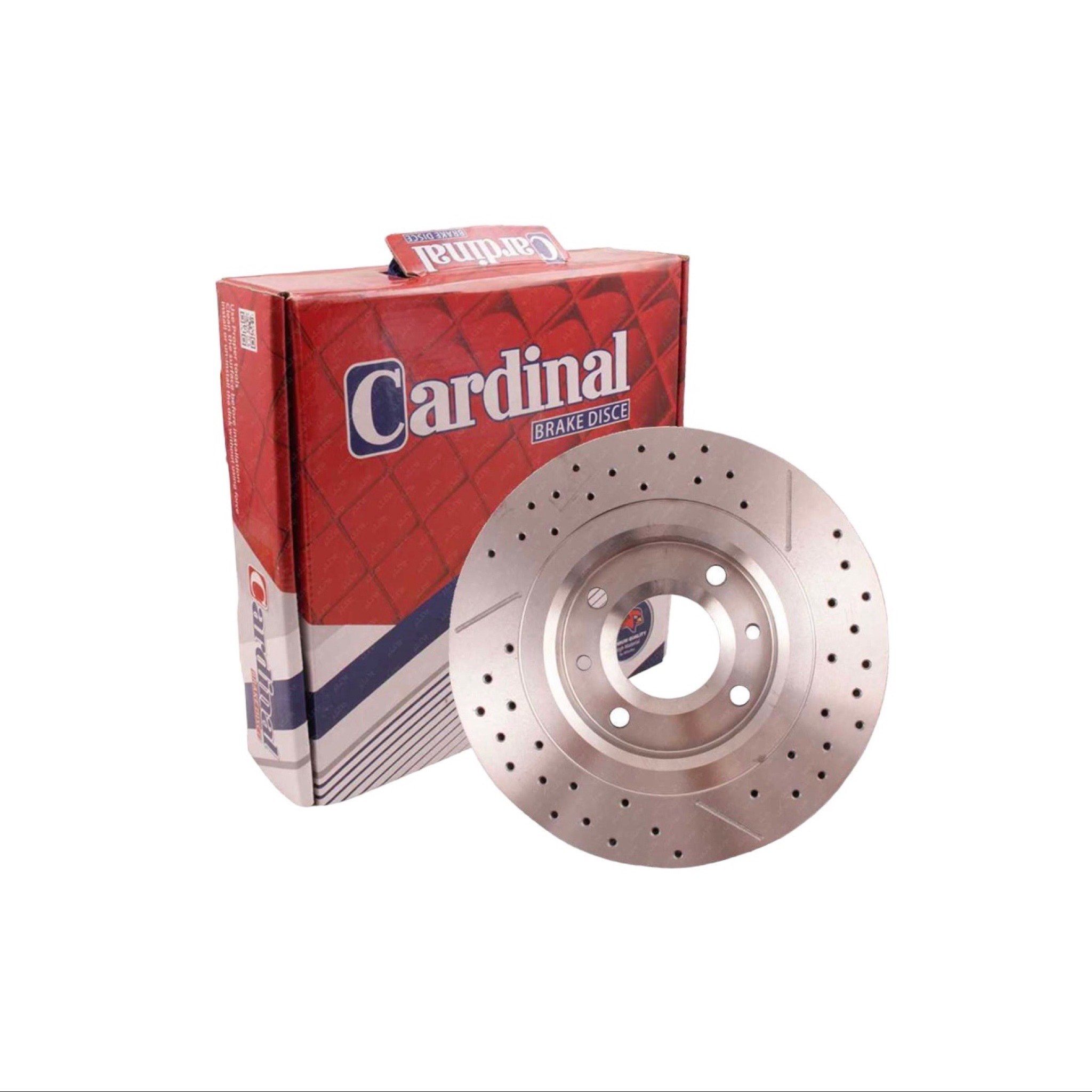 دیسک ترمز جلو سورخدار کاردینال خودرو پژو 206 تیپ 5، پژو 207 و رانا