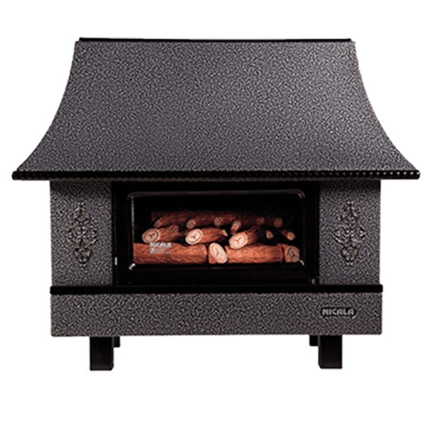 بخاری گازسوز طرح شومینه آذر MC24 | زیبایی و گرمای دلپذیر در خانه