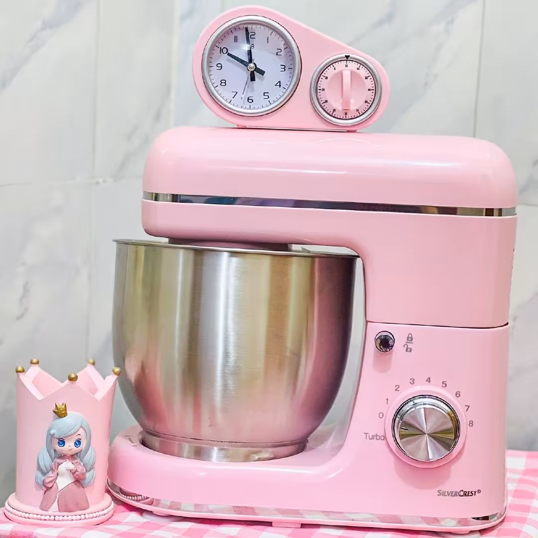 همزن کاسه دار صورتی  سیلور کرست با ظرفیت5لیتر ساخت المان