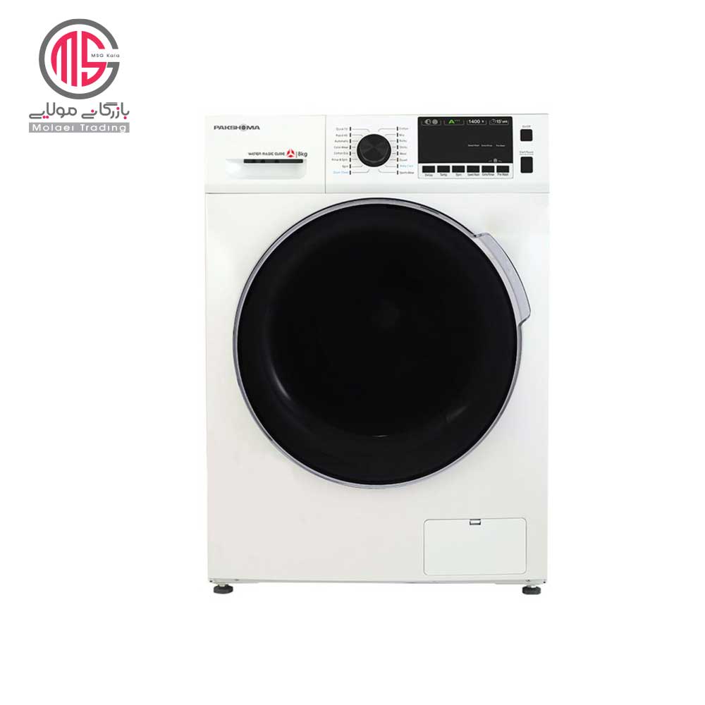 ماشین لباسشویی 8 کیلویی پاکشوما مدل BWF-41801