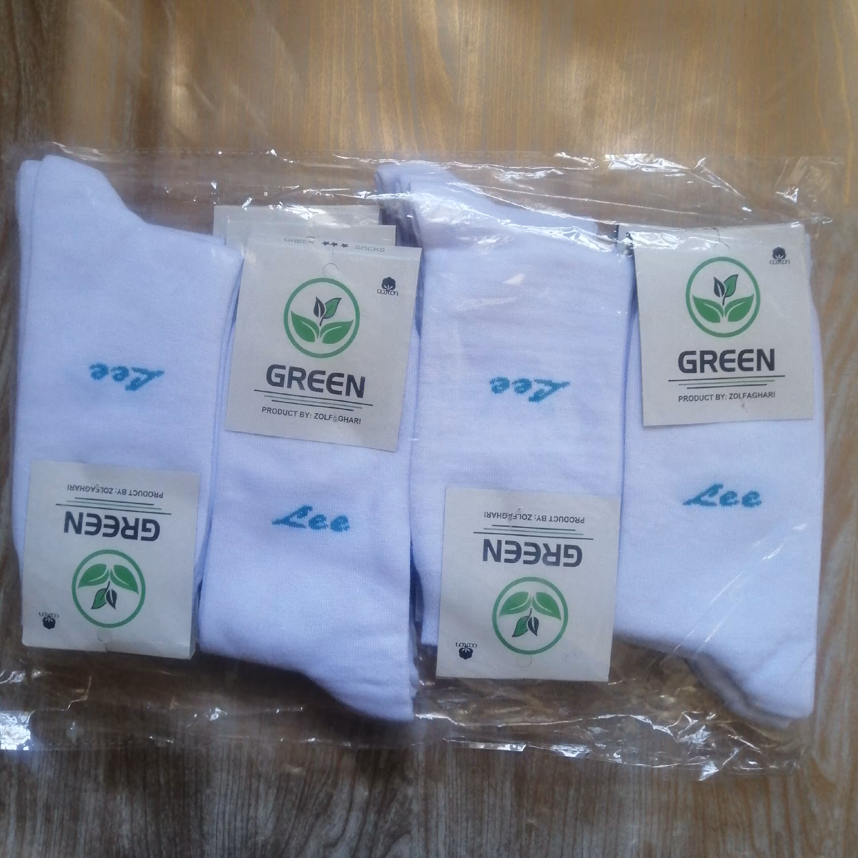 جوراب  سفید کیفیت عالی فری سایز جینی (12 جفت) 200000