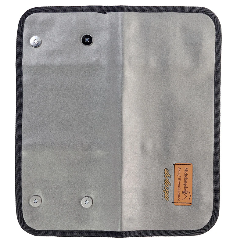 کیف قلم مو حرفه ای مگنتی بزرگ میکلانژ کد 15