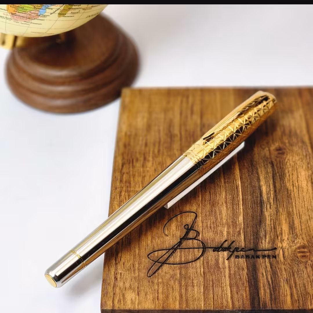 پارکر روان نویس اربن پریمیوم طلایی کروم PARKER URBAN PREMIUM AUREATE POWDER GT