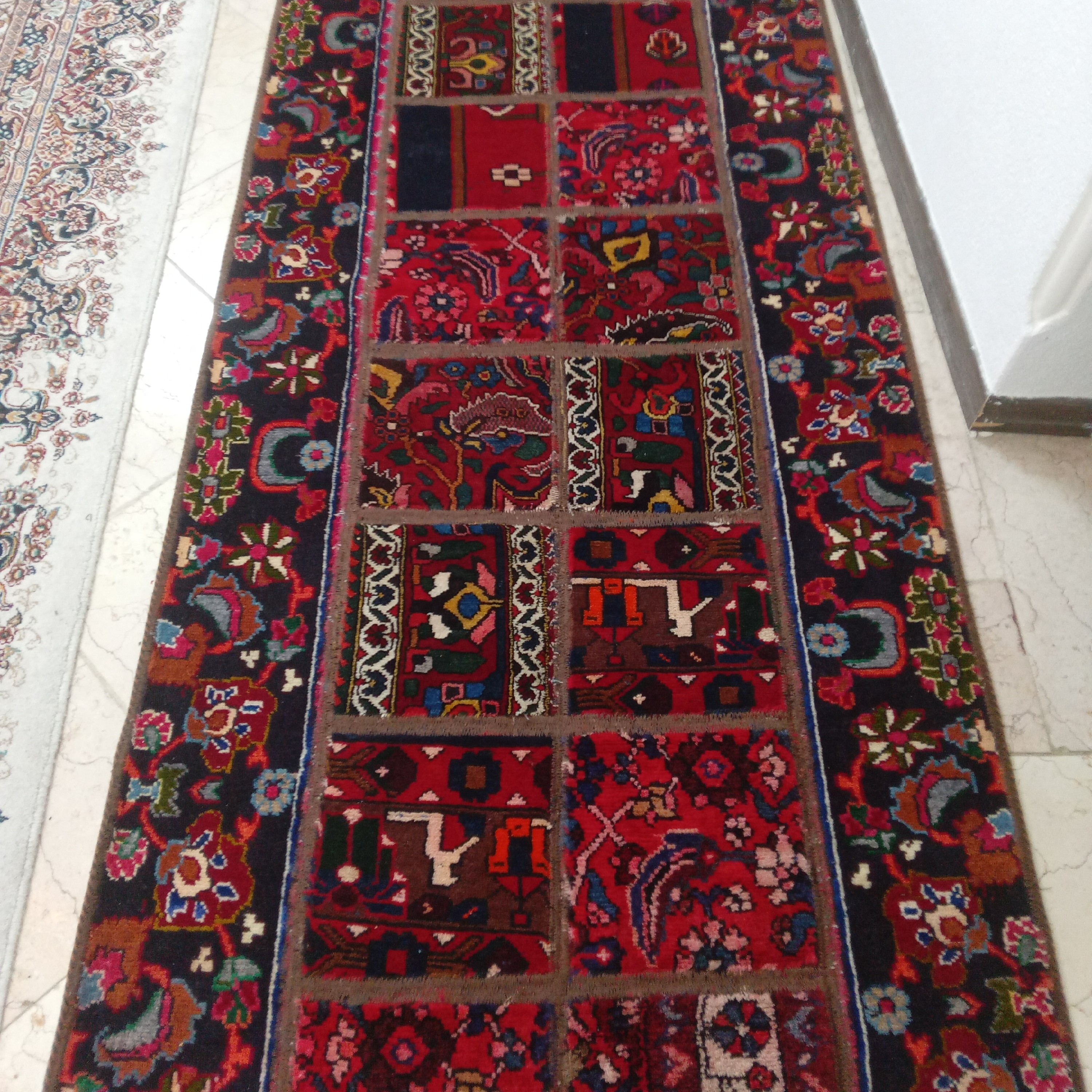 فرش دستباف چهل تیکه کد  02