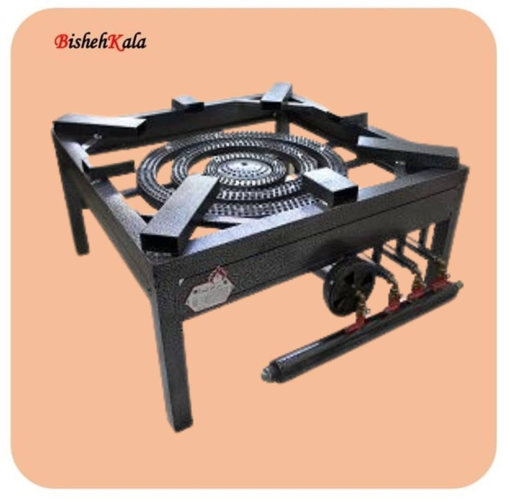 اجاق گاز چهار شعله مشعل دار مدل 502