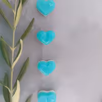  پک چهار عددی صابون دستساز و گیاهی و ارگانیک نمک دریا  قلبی