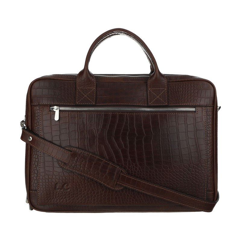 کیف اداری چرم مردانه کد MR111001  قهو ه ای