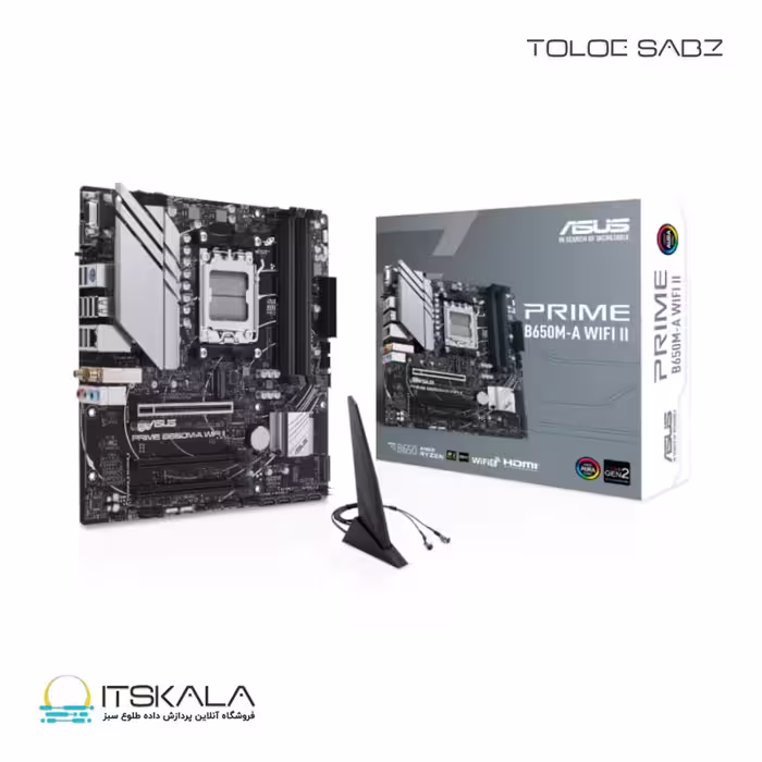 قیمت و خرید مادربرد ایسوس مدل PRIME B650M-A WIFI II | ITSKALA