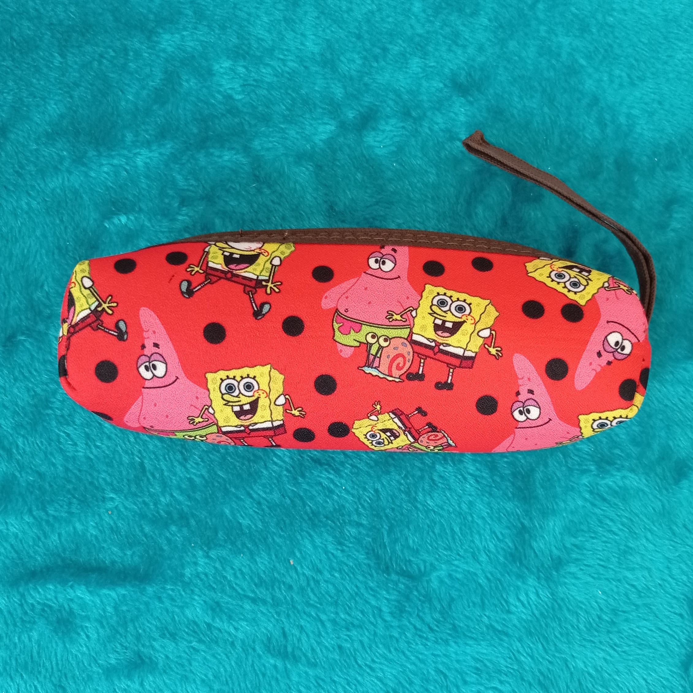 جامدادی پارچه ای تک زیپ فانتزی و ترمه 