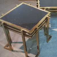 جلو مبلی و عسلی سه خط صفحه رویه mdf کیفیت آبکاری فورتیک 