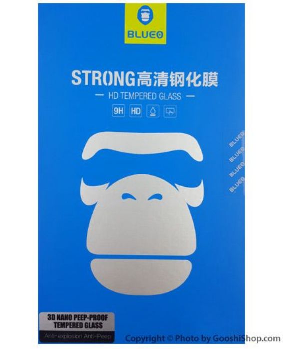 محافظ صفحه نمایش شیشه‌ ای (گلس) پشت و رو بلویو برای گوشی اپل آیفون 7 پلاس با حفاظت کامل از حریم شخصی