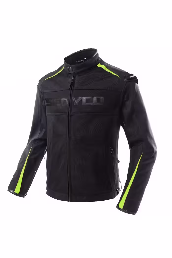 جلیقه موتورسوار موتور کت پرونده تابستانی سیکلت کامل محافظت شده Maxdura 600 D File Coat Jk63 موتوآنل MOTOANL