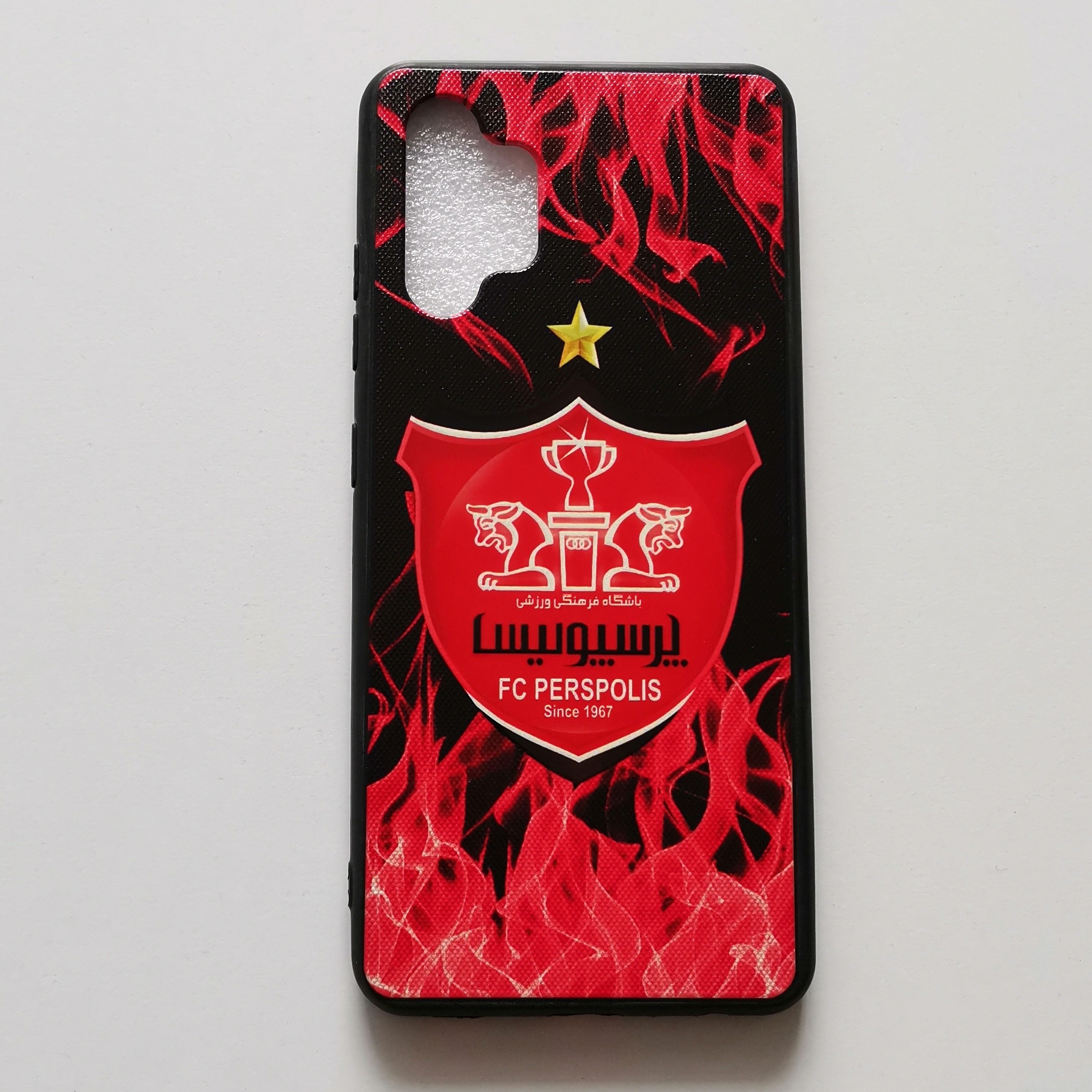 قاب طرحدار پرسپولیس مناسب سامسونگ A32 4G