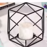 جا شمعی مکعبی بزرگ

