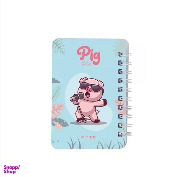 دفتر یادداشت 60 برگ مدل pig کد g12