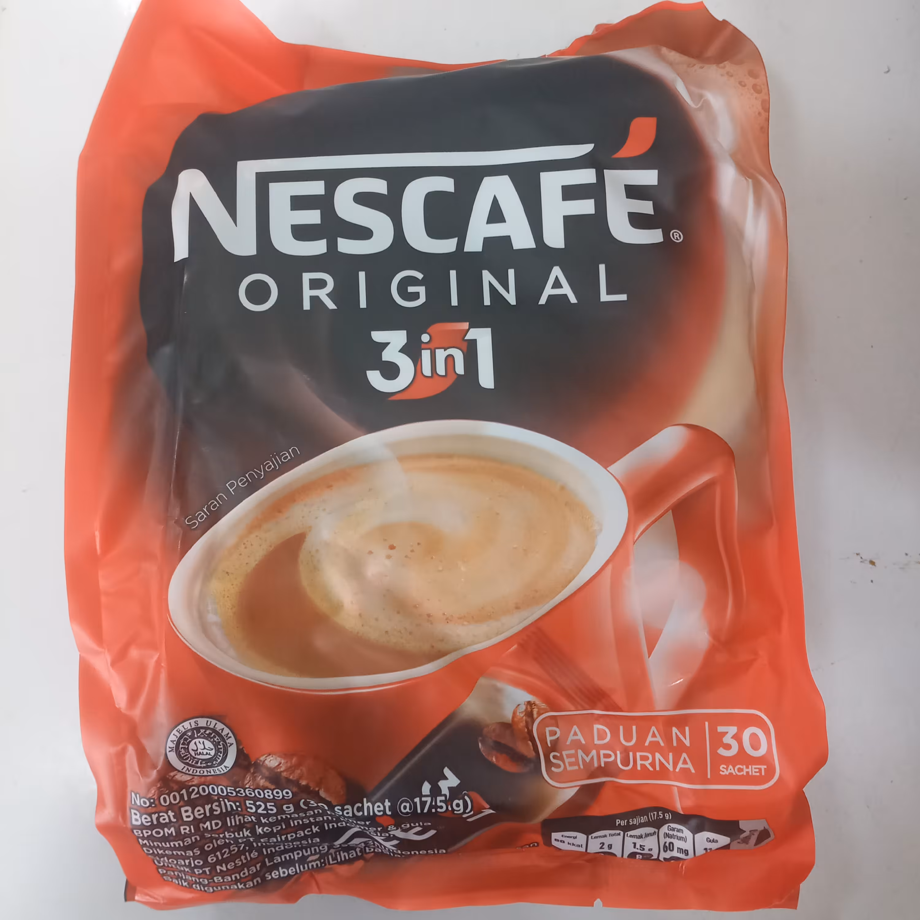 نسکافه فوری 3 در یک ساشه ای 30 عددی اصل