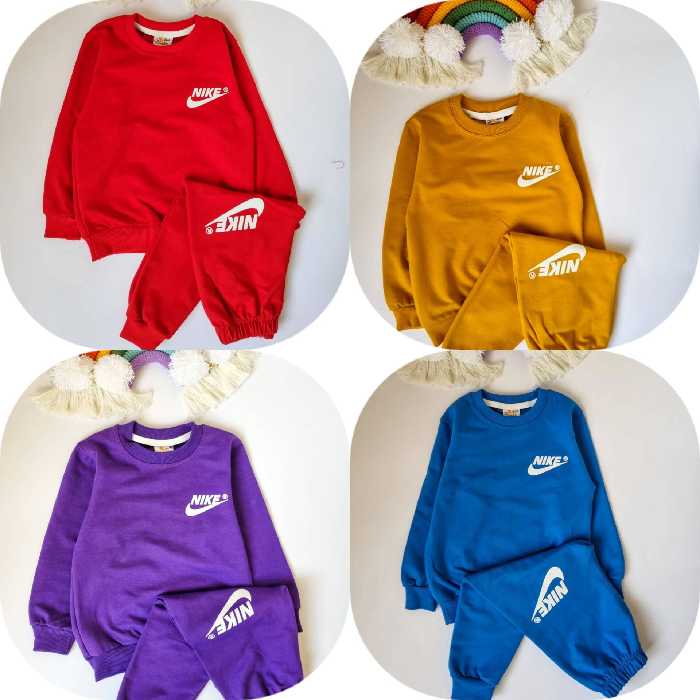 بلوز شلوار بچگانه اسپرت ست خواهر برادری،2تا9سال موجوده