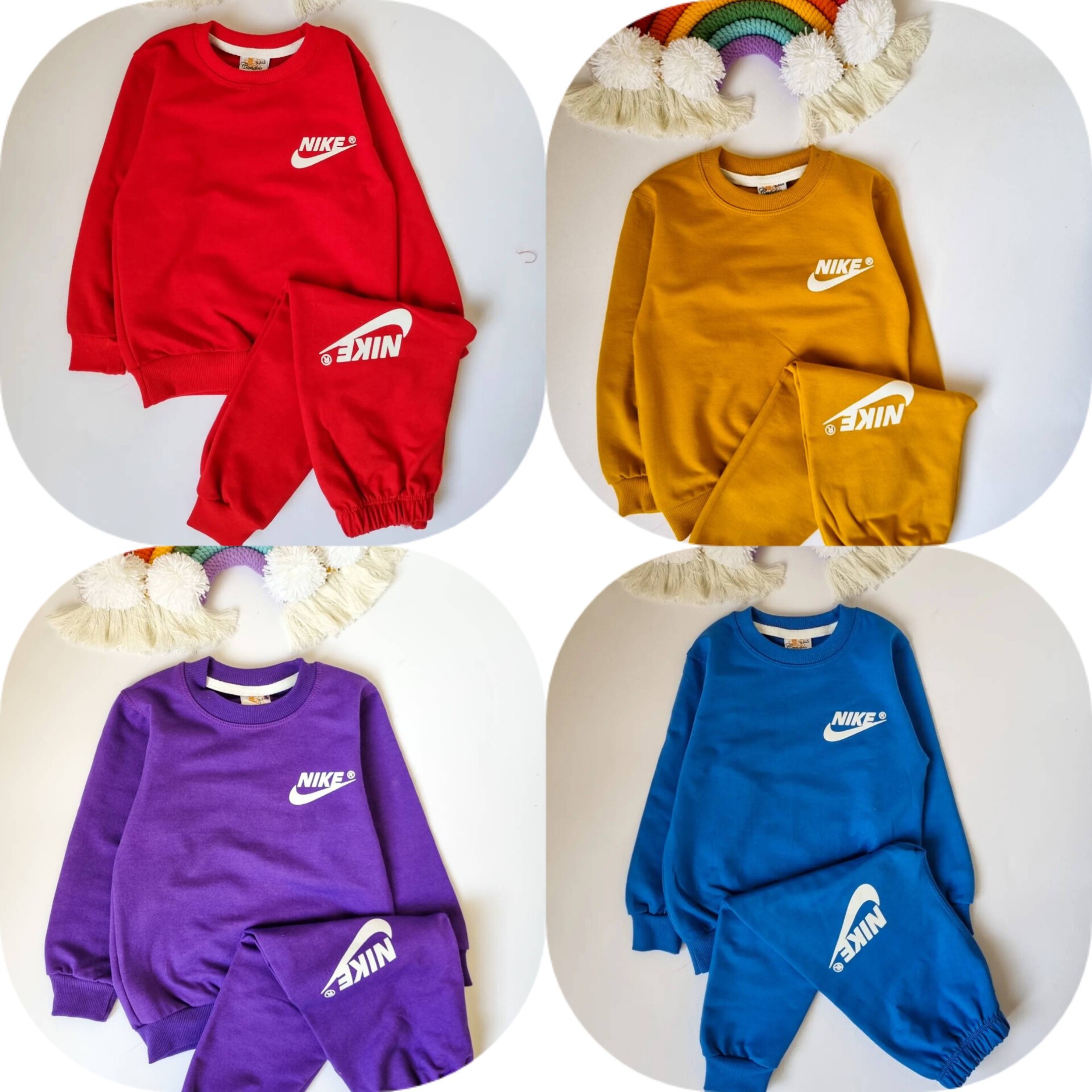 بلوز شلوار بچگانه اسپرت ست خواهر برادری،2تا9سال موجوده