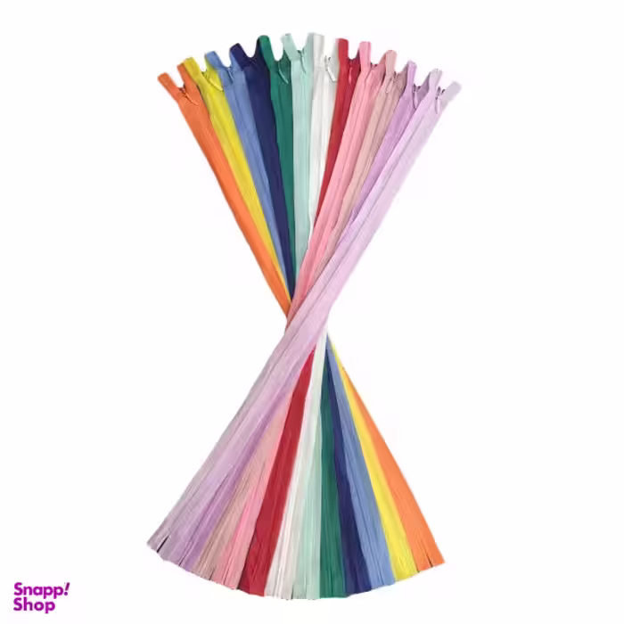 زیپ مدل Zipper_12 بسته 12 عددی