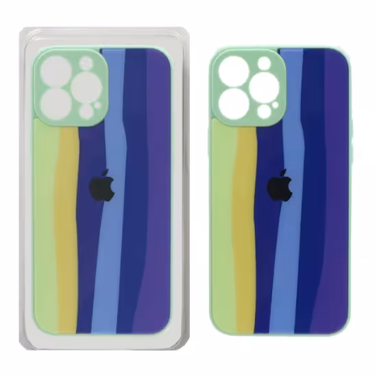 قاب گوشی آبرنگی پشت گلس محافظ لنزداربرای Iphone 13 Pro Max - کد 295