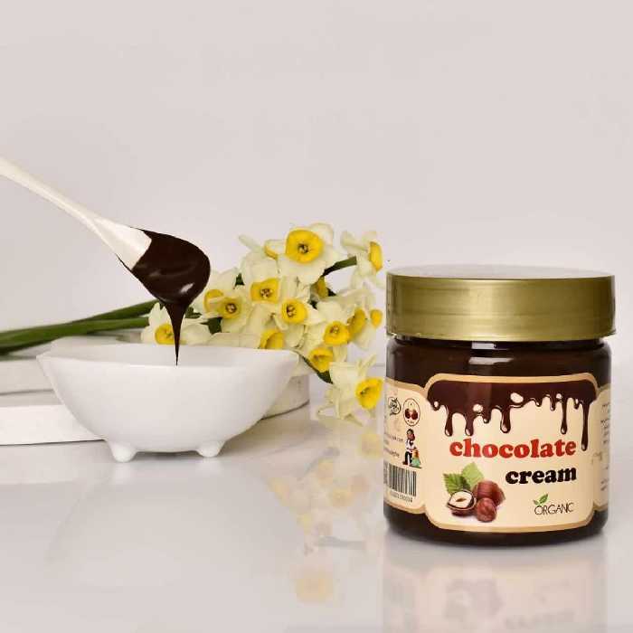 کرم شکلات فندقی روزی پاک