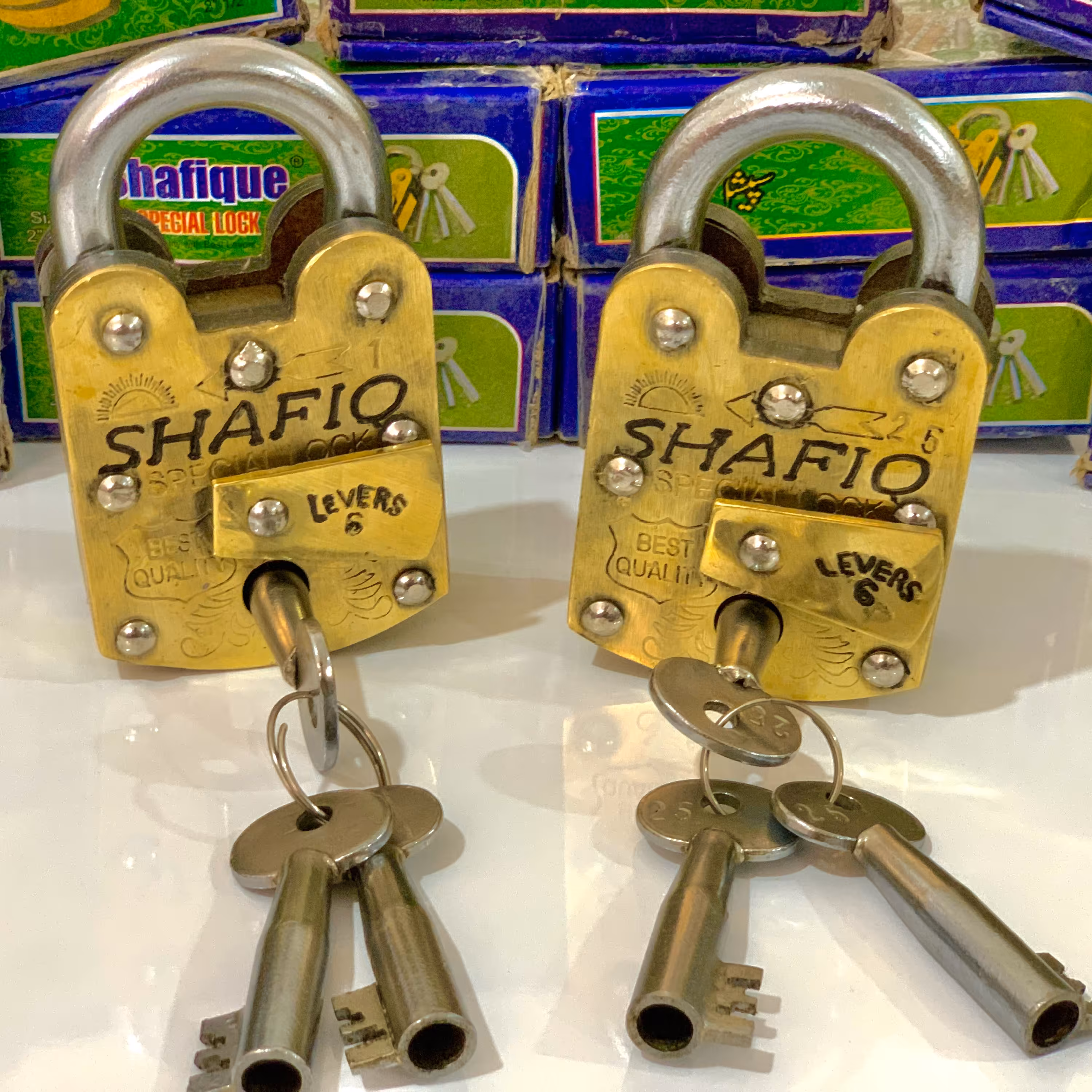 قفل ضد سرقت تمام برنج (پاکستانی)عمده 10عددی