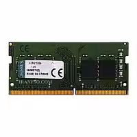 رم لپ تاپ 4 گیگ Kingston DDR4-2133 MHz 1.2V شش ماه گارانتی