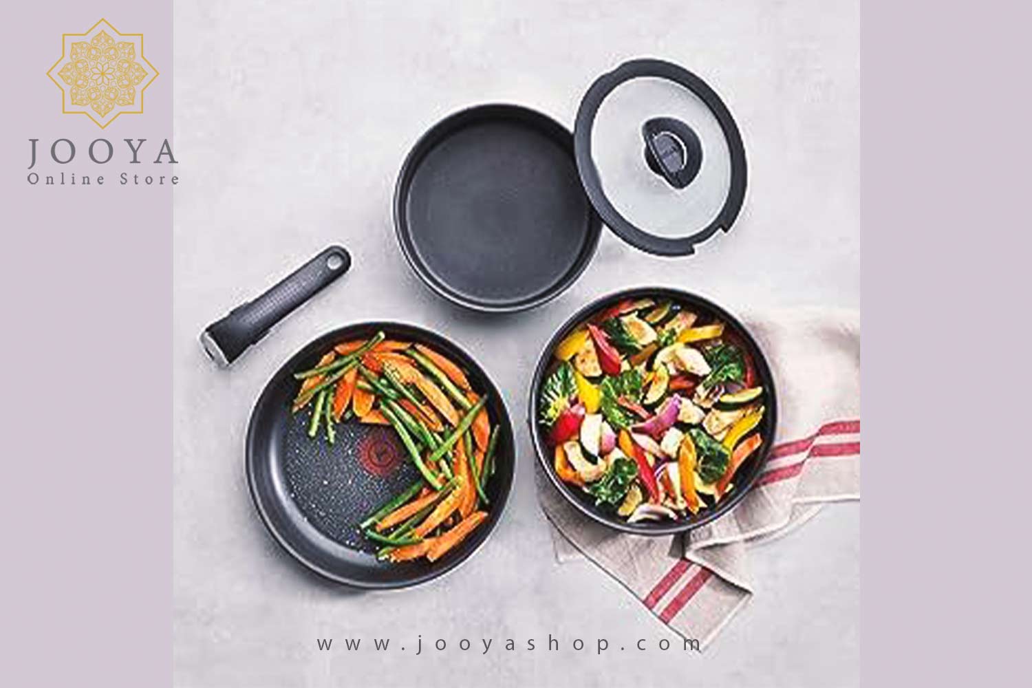 سرويس 12 پارچه تفال مدل اینجنیو تلنت پرو