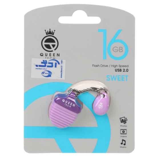 فلش مموری کوئین تک مدل Sweet USB2.0 ظرفیت 16 گیگابایت