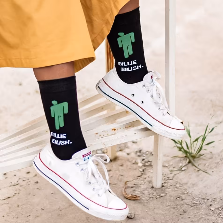 جوراب بیلی ایلیش ساقدار نخ پنبه فری سایز